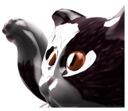 Shiny cat Koume sticker #10134522