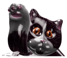 Shiny cat Koume sticker #10134523