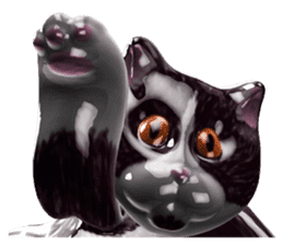 Shiny cat Koume sticker #10134523