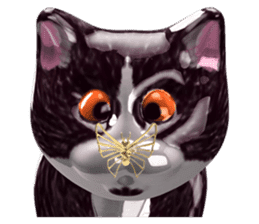 Shiny cat Koume sticker #10134524