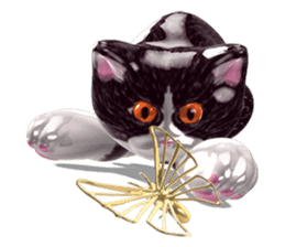 Shiny cat Koume sticker #10134526