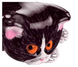 Shiny cat Koume sticker #10134529