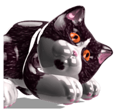 Shiny cat Koume sticker #10134531