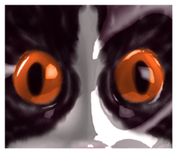 Shiny cat Koume sticker #10134535