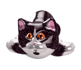 Shiny cat Koume sticker #10134536