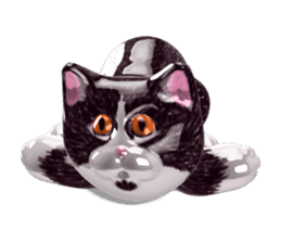 Shiny cat Koume sticker #10134536