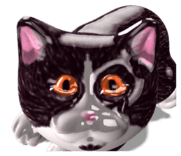 Shiny cat Koume sticker #10134538