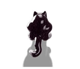 Shiny cat Koume sticker #10134541