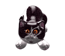 Shiny cat Koume sticker #10134543