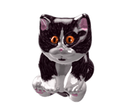 Shiny cat Koume sticker #10134549