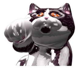 Shiny cat Koume sticker #10134550
