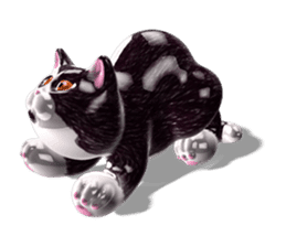 Shiny cat Koume sticker #10134553