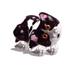Shiny cat Koume sticker #10134556