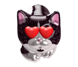 Shiny cat Koume sticker #10134559