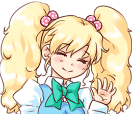 BlondGirlSticker sticker #10173336