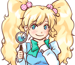 BlondGirlSticker sticker #10173342