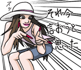 shemale and model sticker #10233379