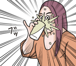 shemale and model sticker #10233390