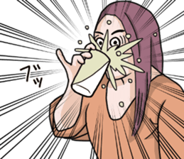 shemale and model sticker #10233390