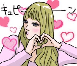 shemale and model sticker #10233391