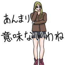 shemale and model sticker #10233404