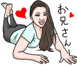 shemale and model sticker #10233406