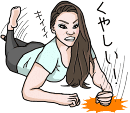 shemale and model sticker #10233407