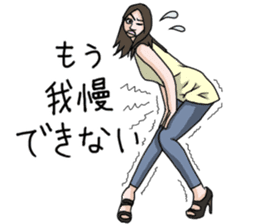 shemale and model sticker #10233412