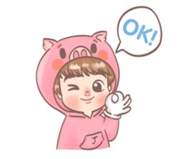 Little 'J' sticker #10250868