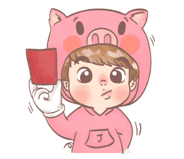 Little 'J' sticker #10250882