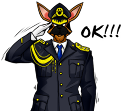 German Shepherd Dogs. sticker #10293993