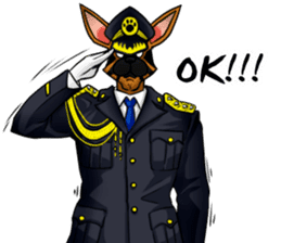 German Shepherd Dogs. sticker #10293993