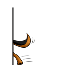 German Shepherd Dogs. sticker #10294015