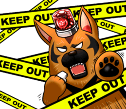German Shepherd Dogs. sticker #10294019