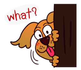 my lovely dog "Cookie" (English) sticker #10311082