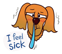 my lovely dog "Cookie" (English) sticker #10311097