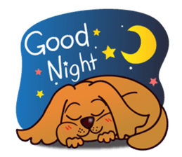 my lovely dog "Cookie" (English) sticker #10311103