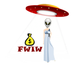 Alien Contact TextSpeak sticker #10383263