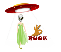 Alien Contact TextSpeak sticker #10383268