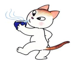 Funny Life of Cats sticker #10476067