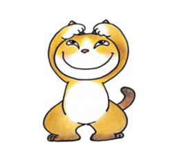 Funny Life of Cats sticker #10476071