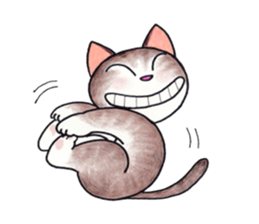 Funny Life of Cats sticker #10476074