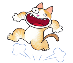 Funny Life of Cats sticker #10476081