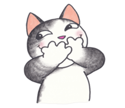 Funny Life of Cats sticker #10476083