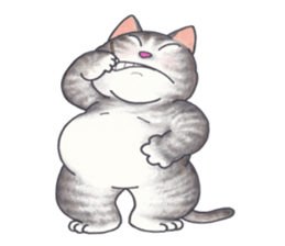 Funny Life of Cats sticker #10476092