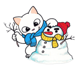 Funny Life of Cats sticker #10476095