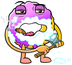 the Donut Tom sticker #10548734