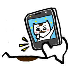 Neko Daifuku sticker #10570179