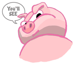 Iggy The Piggy sticker #10661859