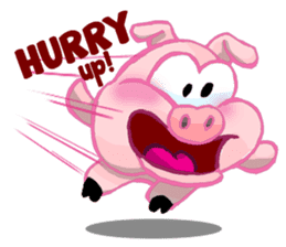 Iggy The Piggy sticker #10661876